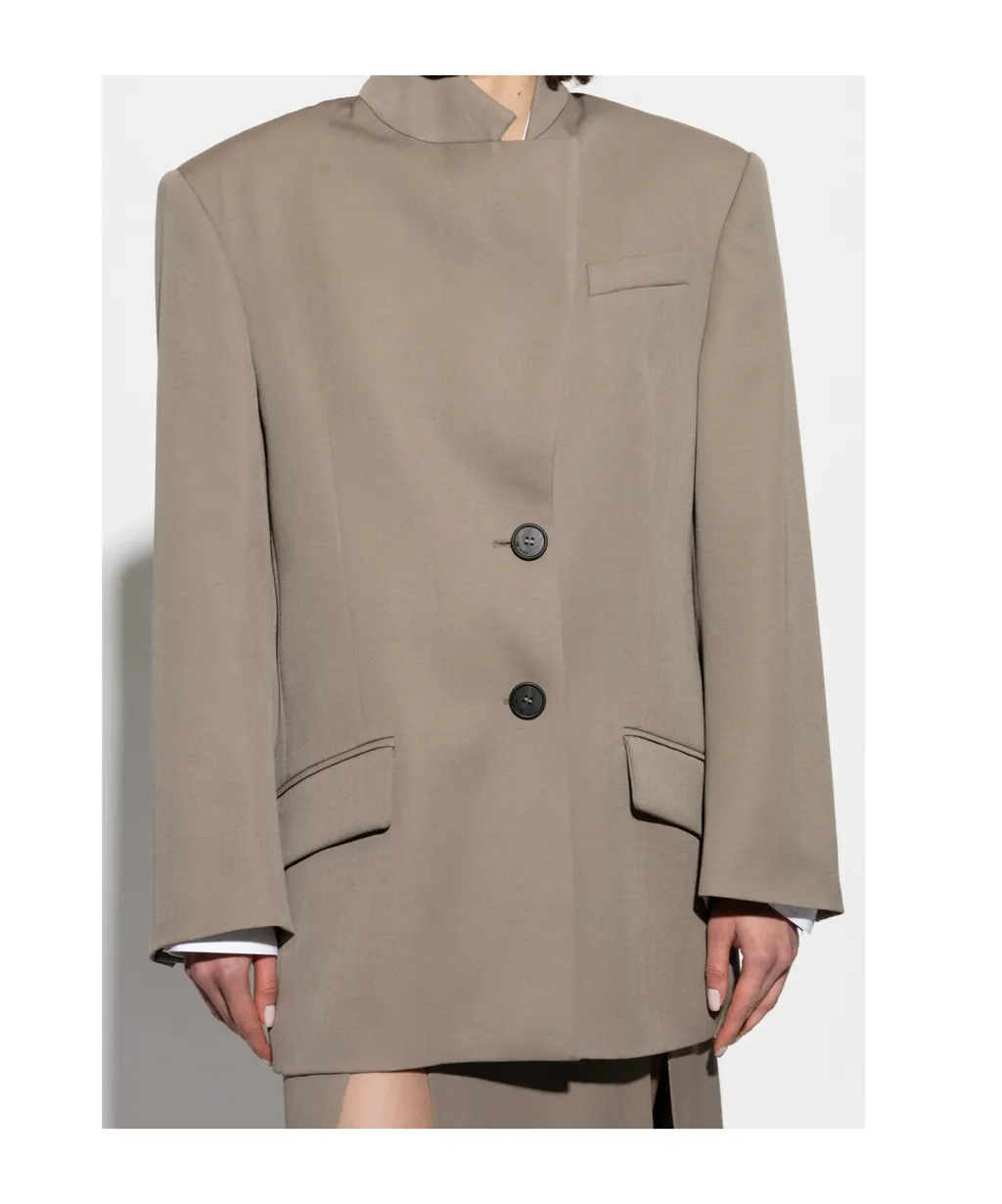The Attico Single-Breasted Blazer