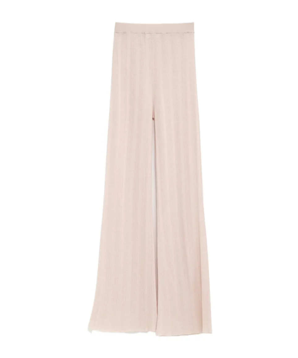 Ribbed-Knit Trousers