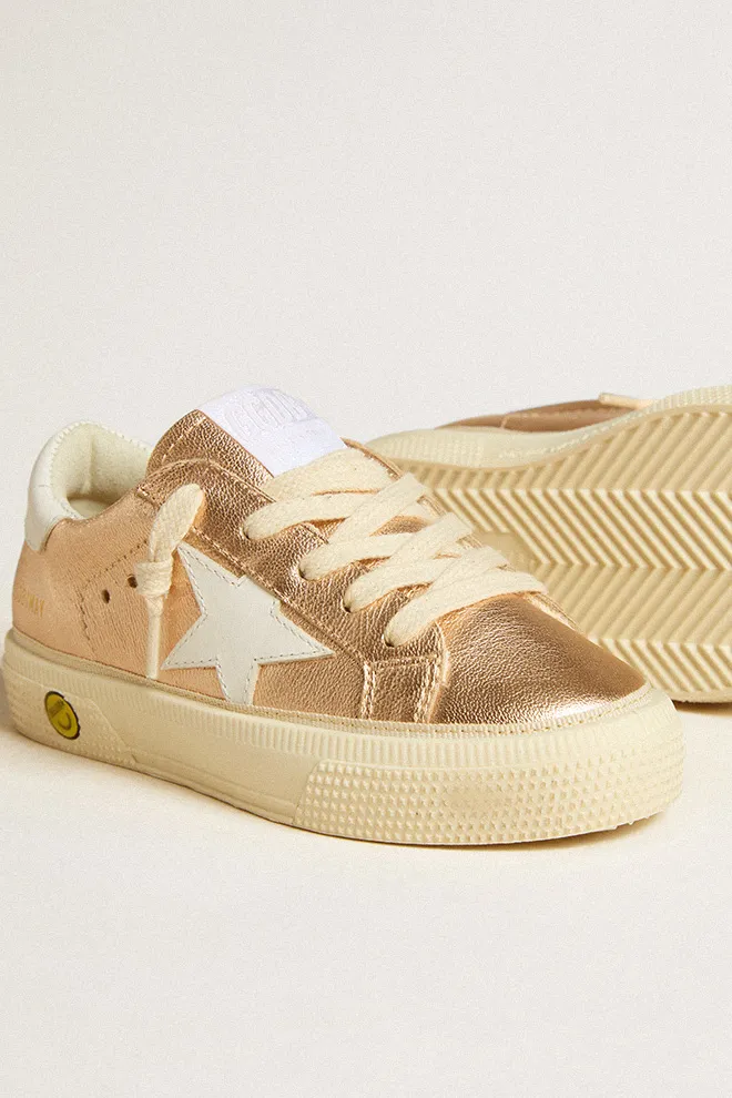 Golden Goose Kids May Low-Top Sneakers