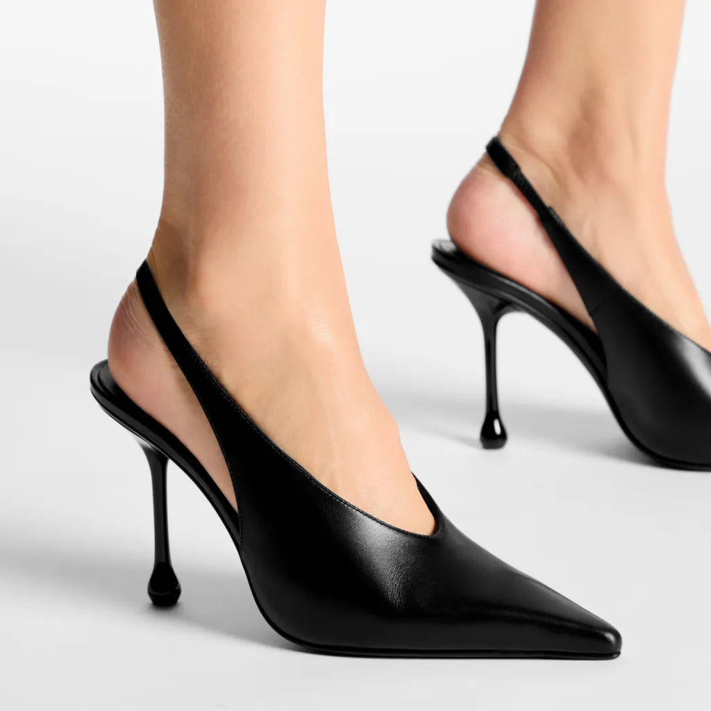Jimmy Choo Isa 95 Slingback Pumps