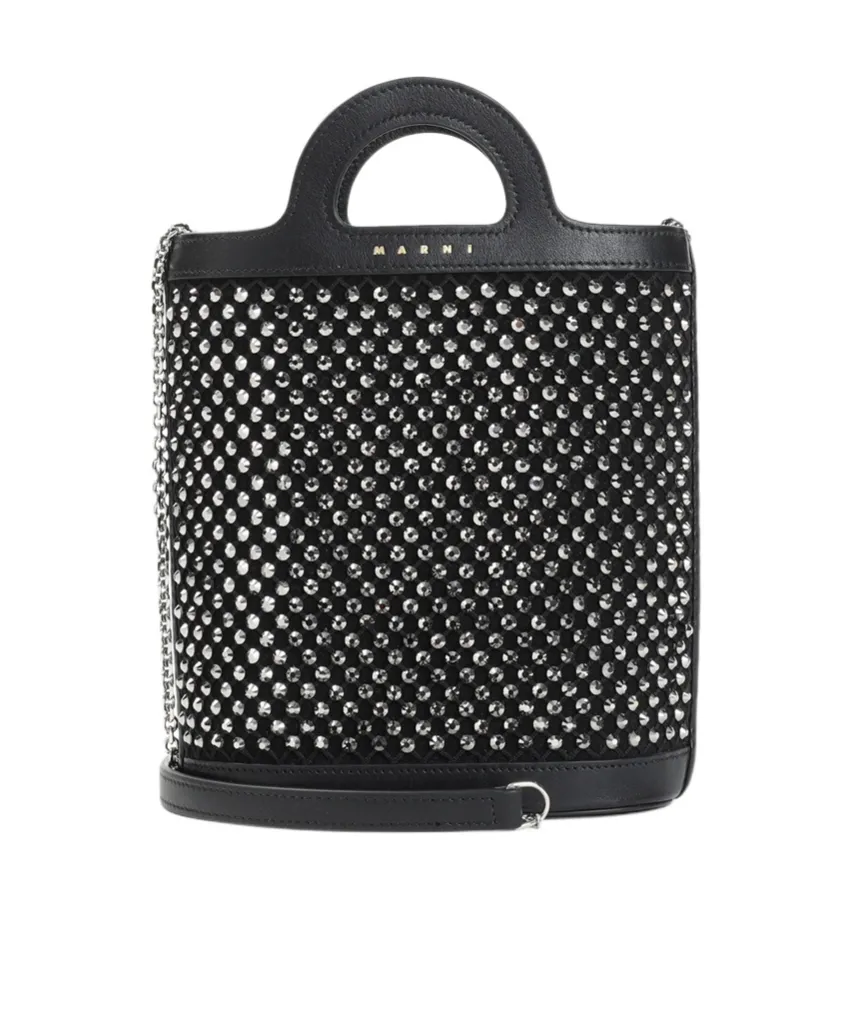 Marni Embellished Top Handle Bag