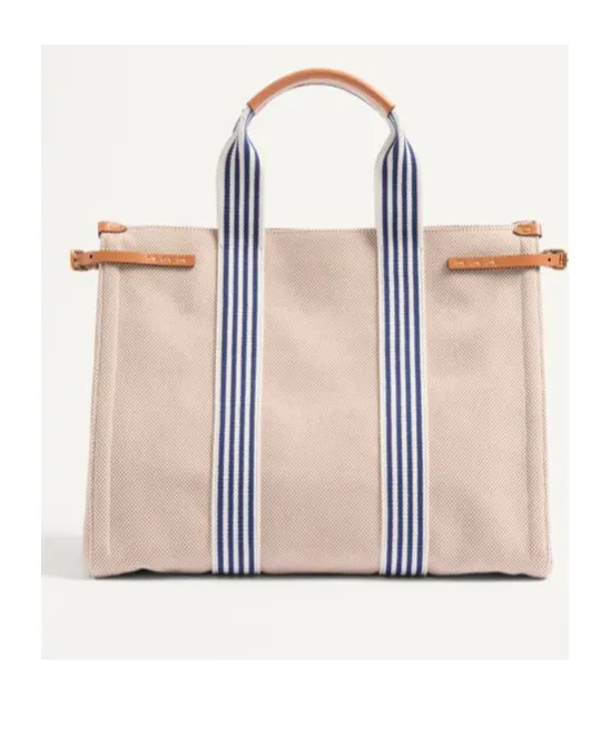 Valentino Antibes Logo Plaque Large Top Handle Bag