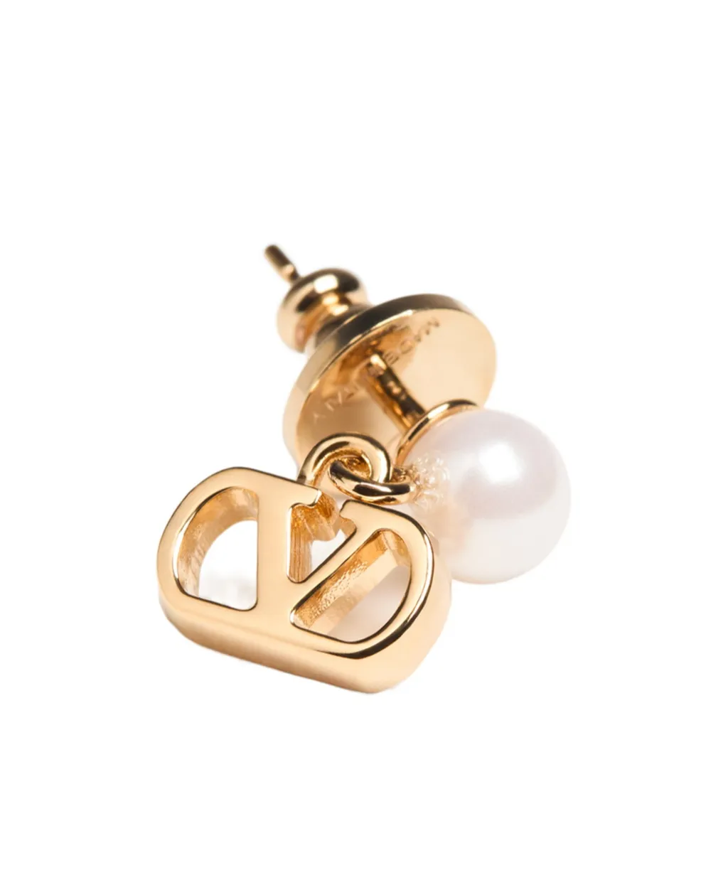 Valentino Vlogo Signature Embellished Earrings