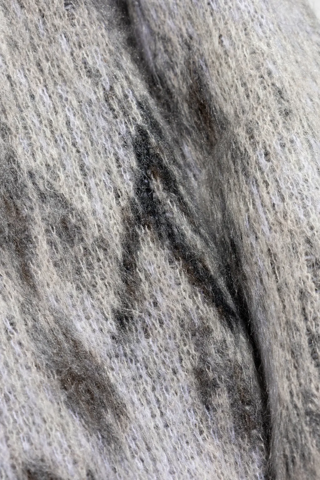 The Attico Crewneck Mohair Finish Sweater