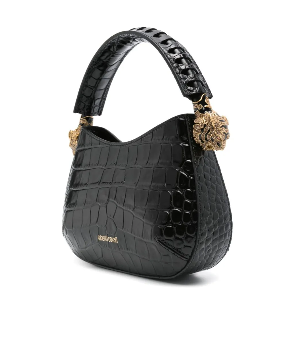 Roberto Cavalli Jewel Tiger Hobo Bag