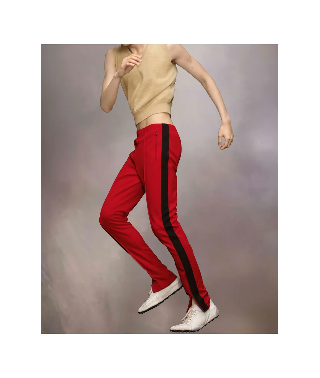 Maison Margiela Side-Stripe Slim-Cut Track Pants