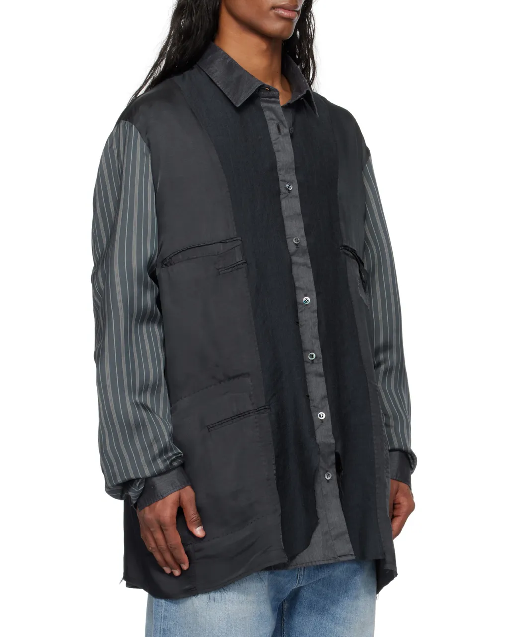Patchwork Inside-Out Jacket