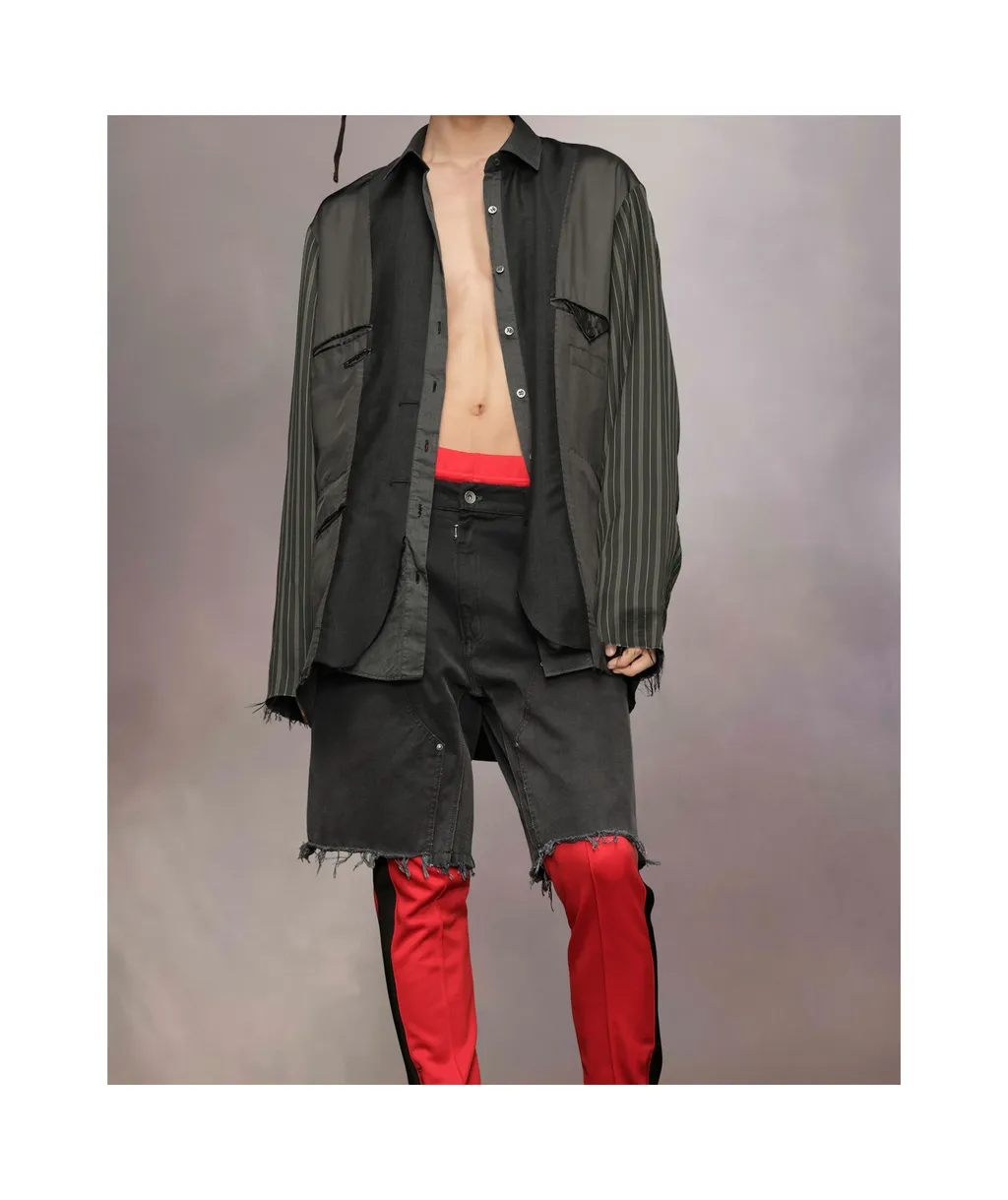 Patchwork Inside-Out Jacket