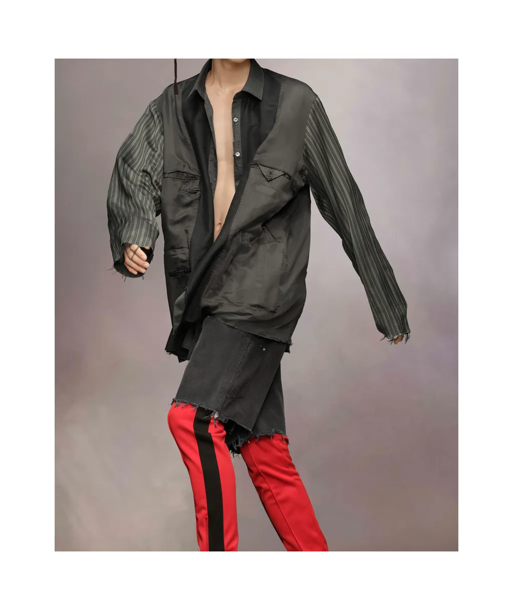 Patchwork Inside-Out Jacket
