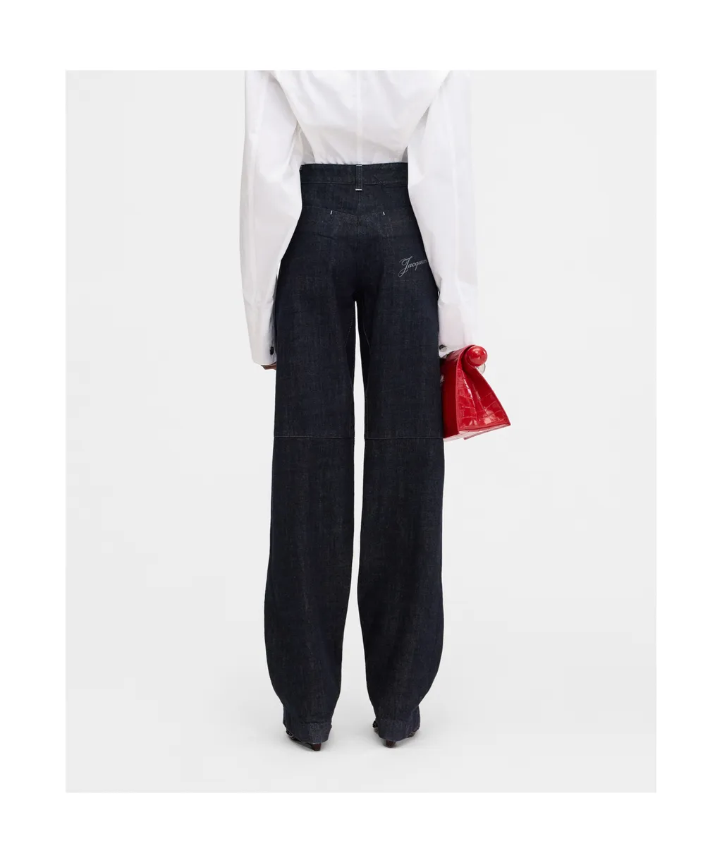 Jacquemus Stitch Detailed Jeans