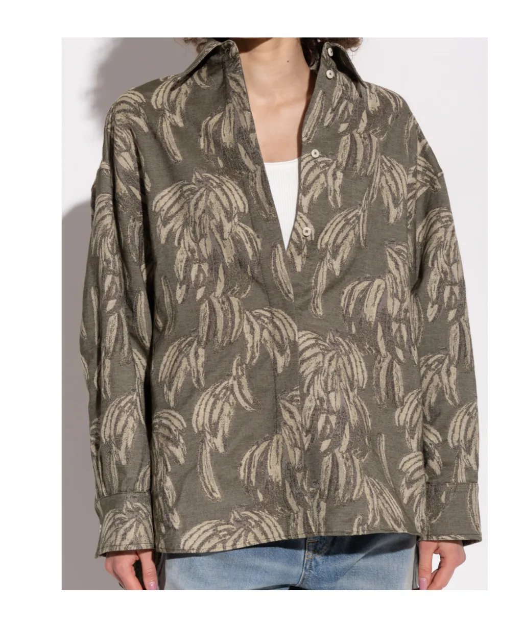 Jacquemus Jacquard Oversized Shirt