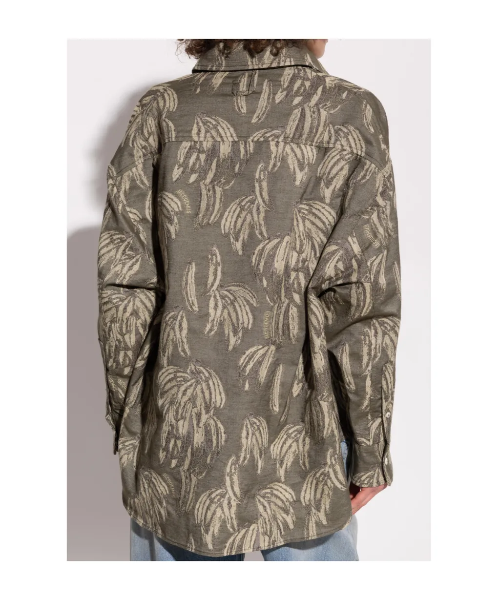 Jacquemus Jacquard Oversized Shirt