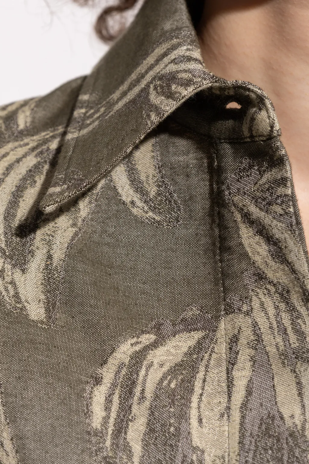 Jacquemus Jacquard Oversized Shirt