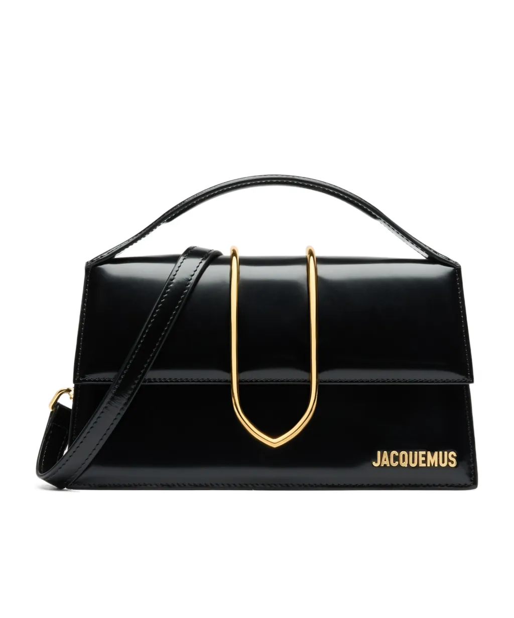 Jacquemus The Large Bambino Logo Plaque Tote Bag
