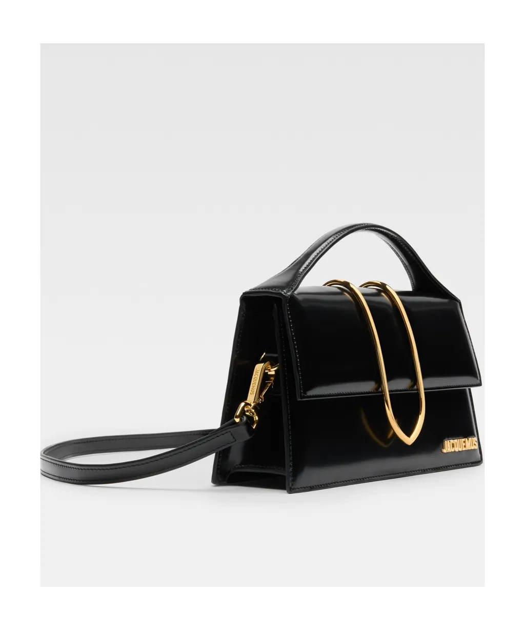 Jacquemus The Large Bambino Logo Plaque Tote Bag