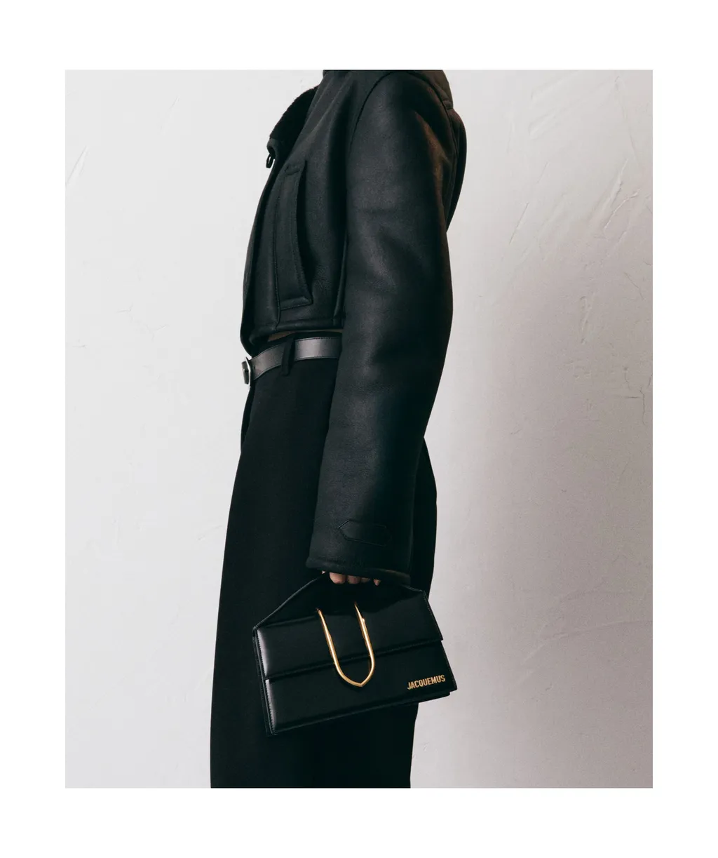 Jacquemus The Large Bambino Logo Plaque Tote Bag