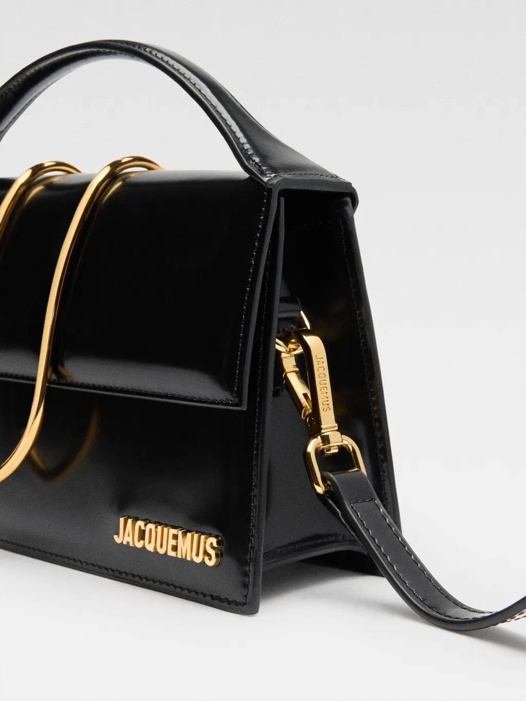 Jacquemus The Large Bambino Logo Plaque Tote Bag