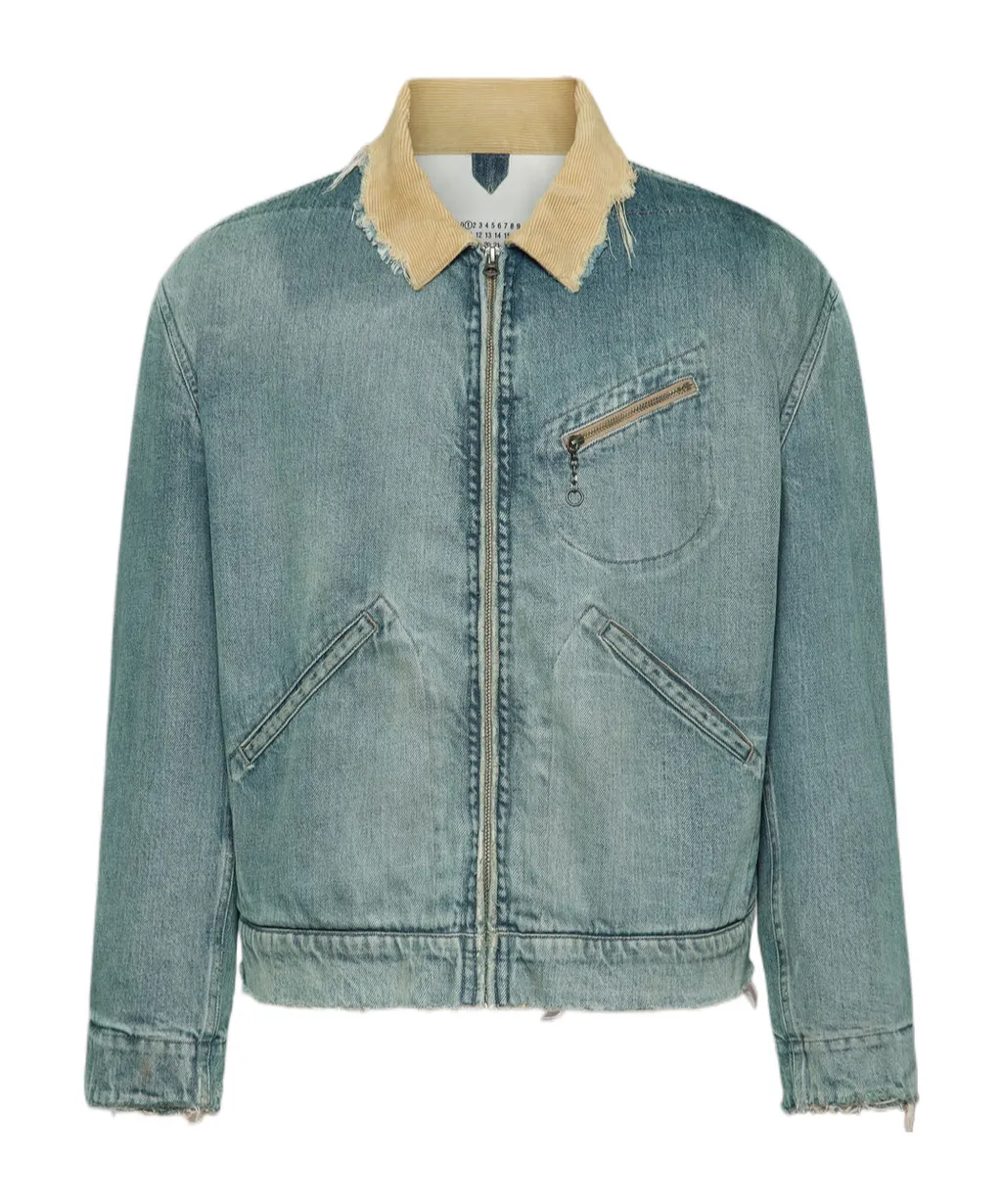 Denim Bomber Jacket