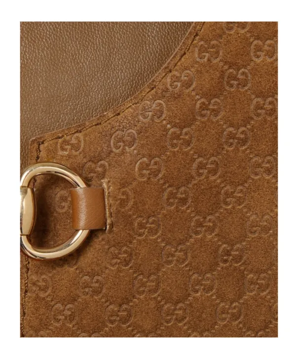 Gucci Monogrammed Horsebit Detailed Mini Dress