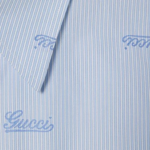 Gucci Long Sleeved Striped Shirt