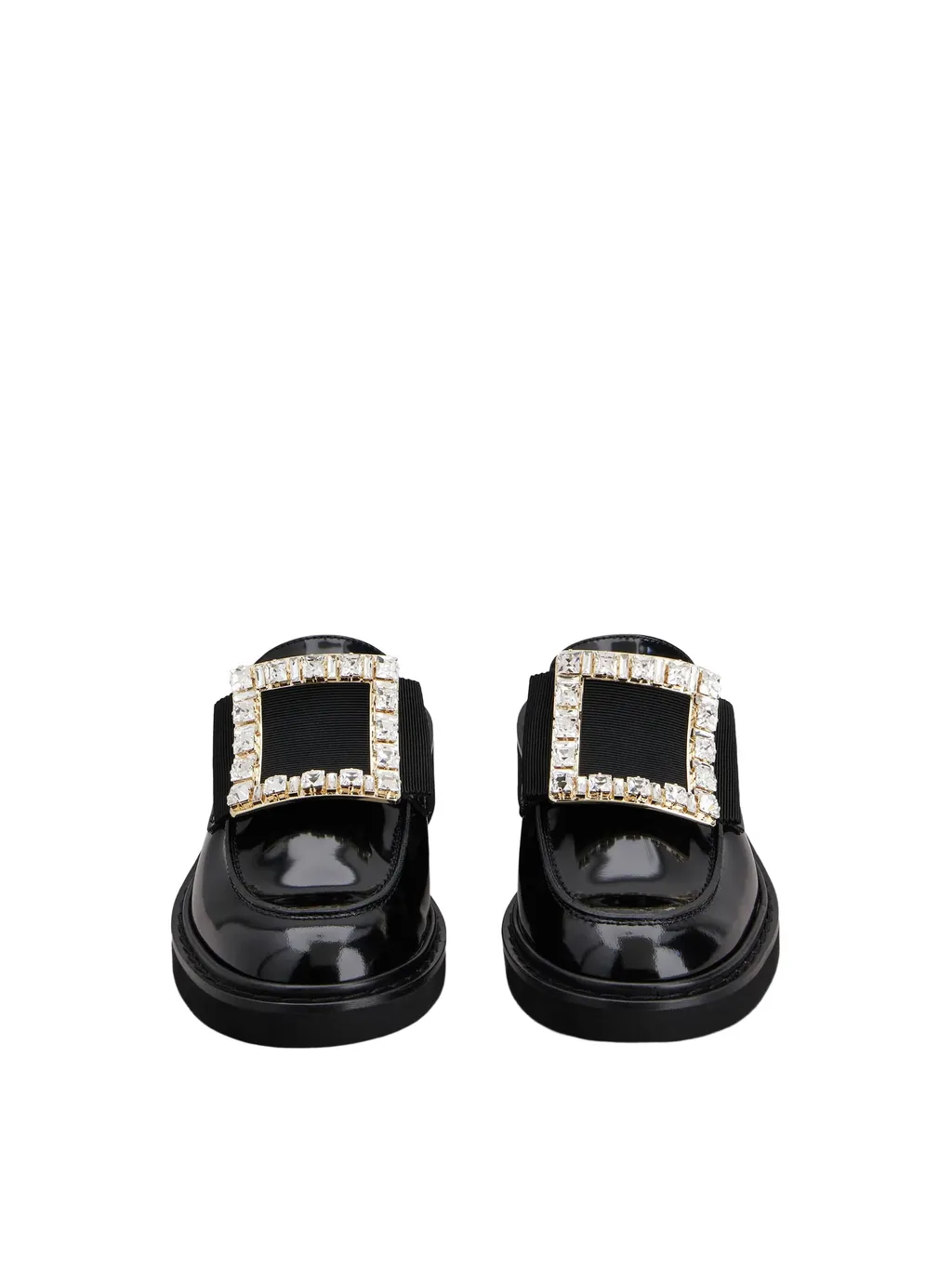 Roger Vivier Viv' Rangers Embellished Slip-On Mules