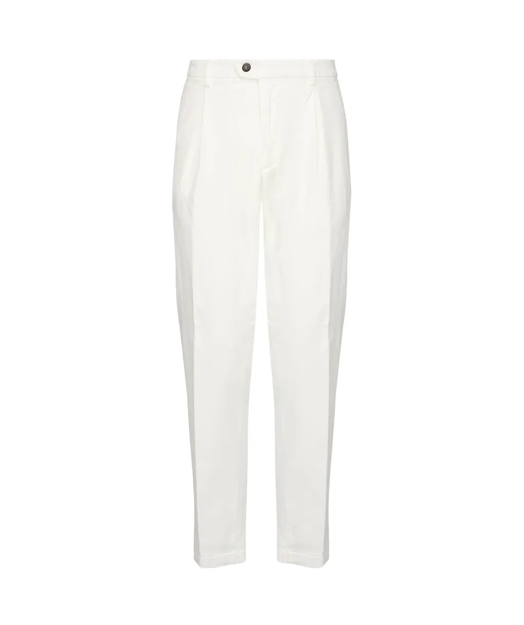 Eleventy Pleated Tapered Pants