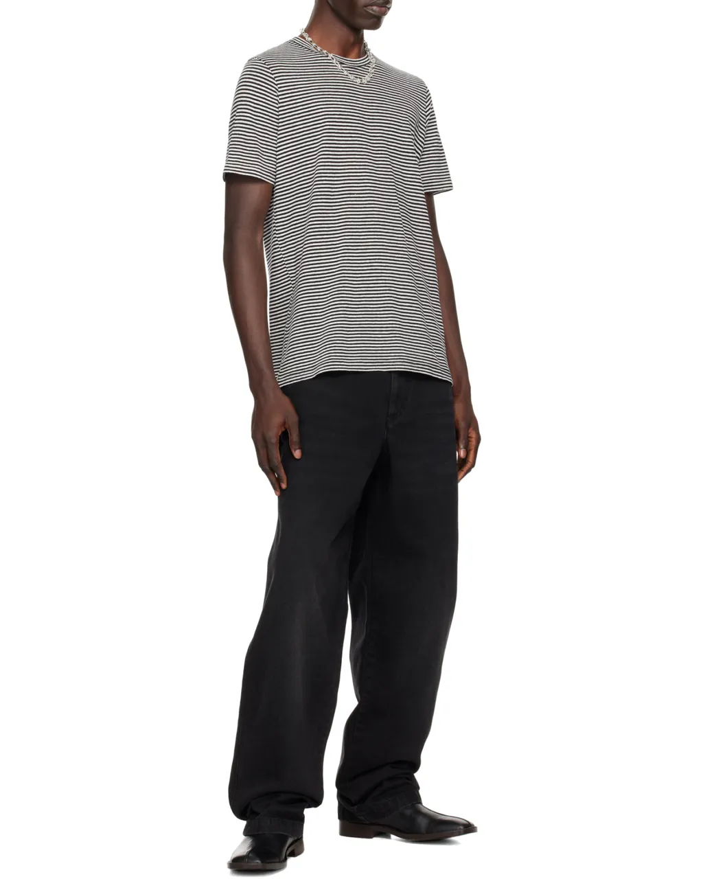 Isabel Marant Striped Crew Neck T-Shirt