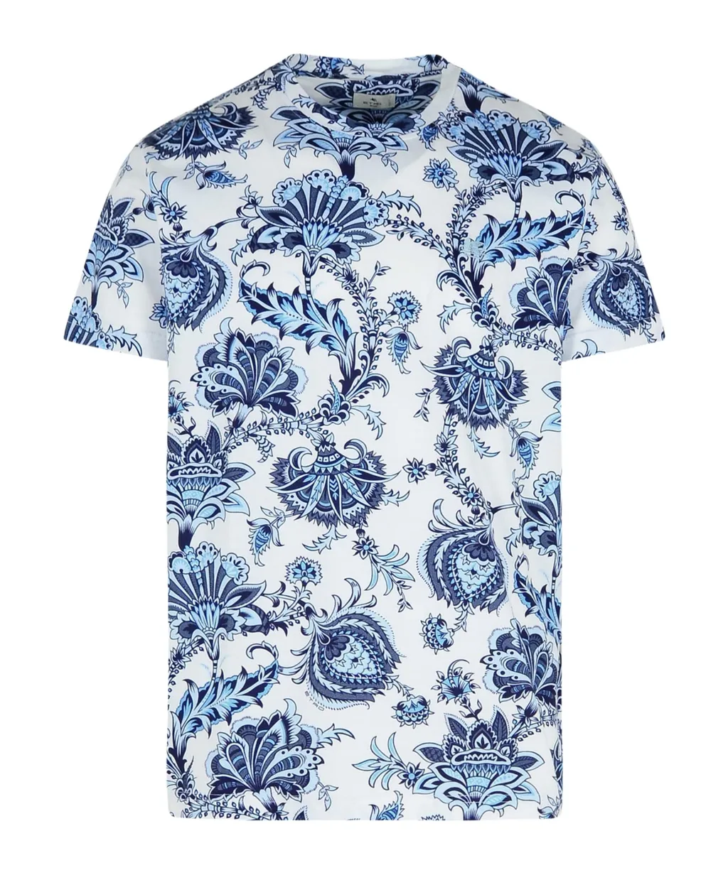 Etro Floral Printed T-Shirt