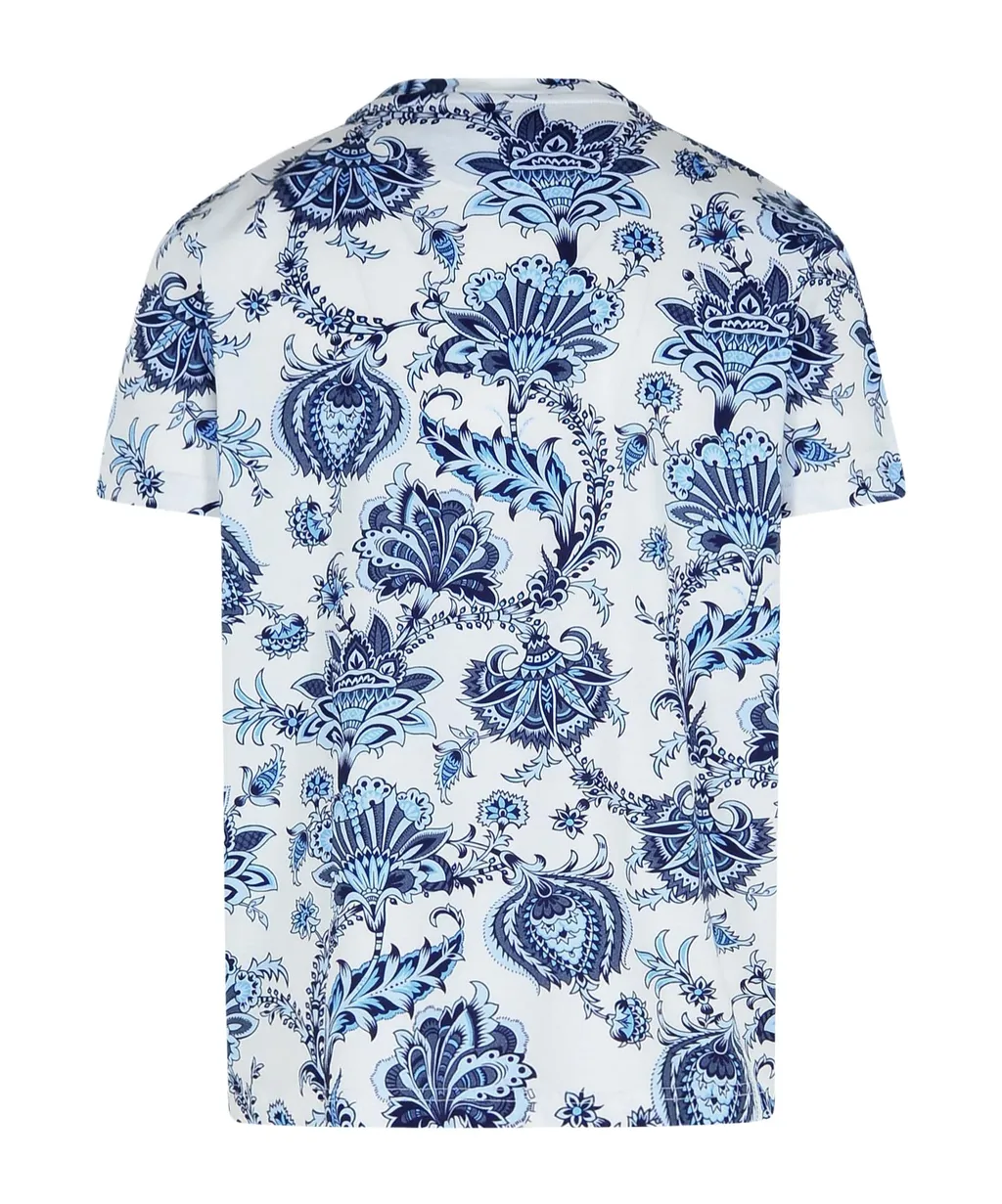 Etro Floral Printed T-Shirt