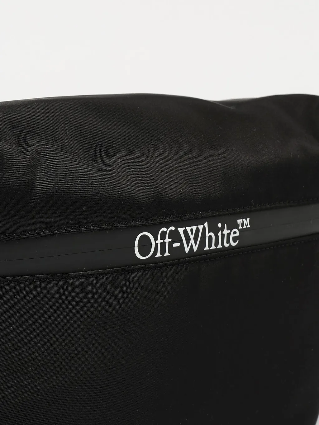 Off-White Outdoor Zip-Up Belt Bag