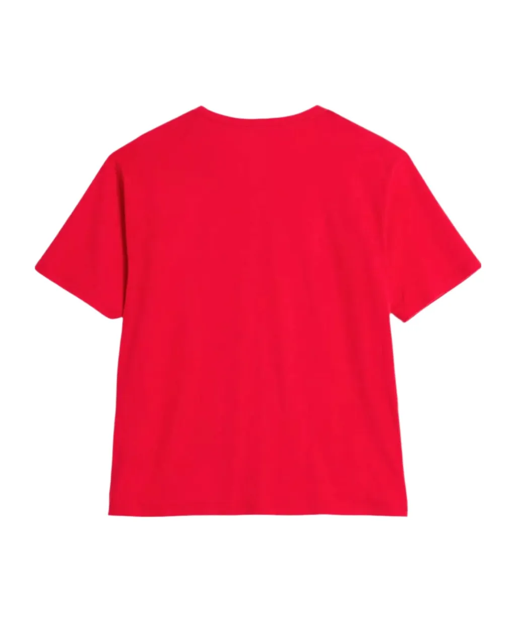 Valentino Chez Valentino-Printed Crewneck T-Shirt