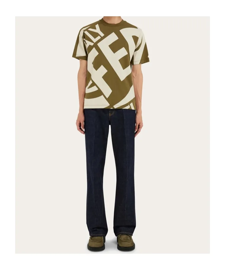 Ferragamo Graphic Printed T-Shirt