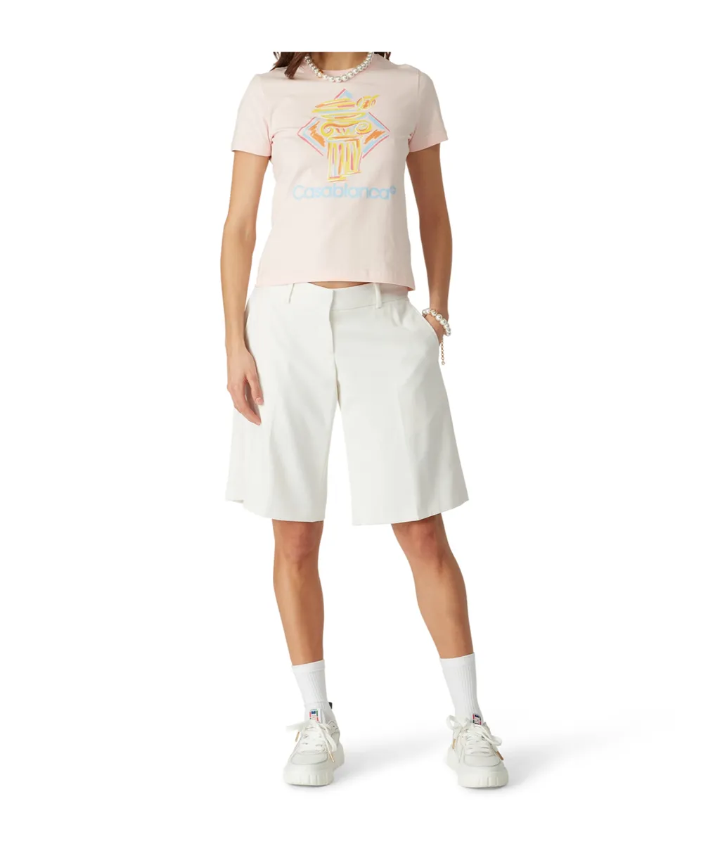 Casablanca Diamond Column T-Shirt