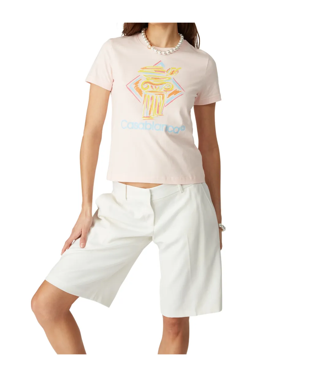 Casablanca Diamond Column T-Shirt