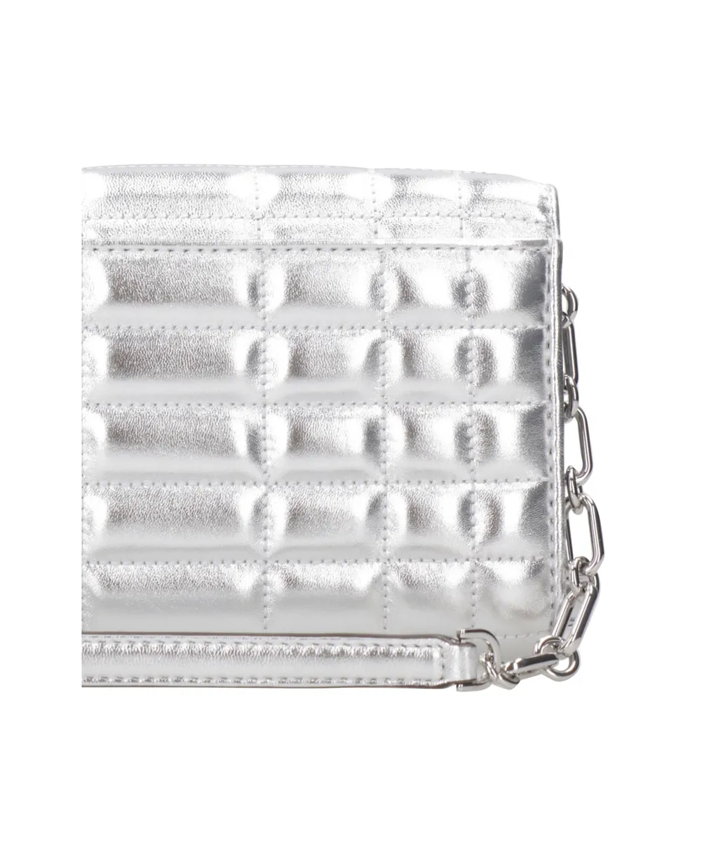 Michael Kors Tribeca Large Metallic Crossbody Bag