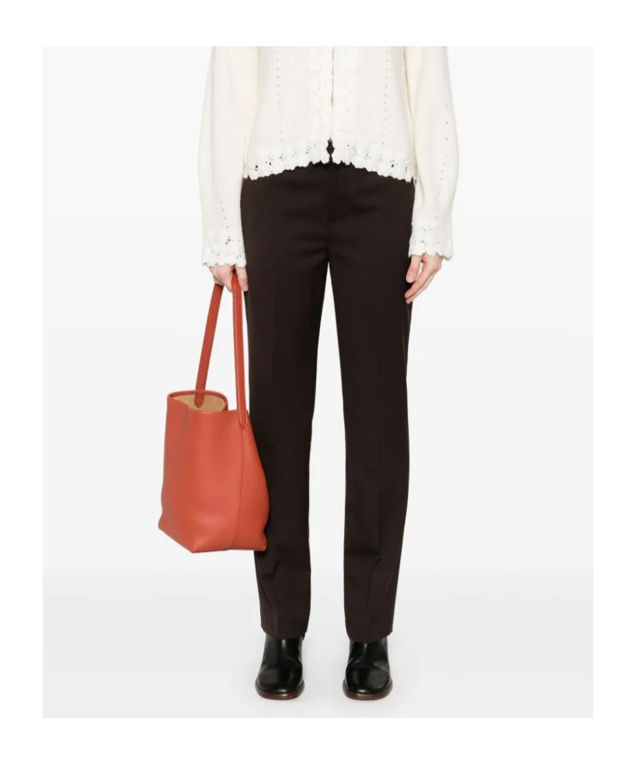 Straight-Leg Trousers