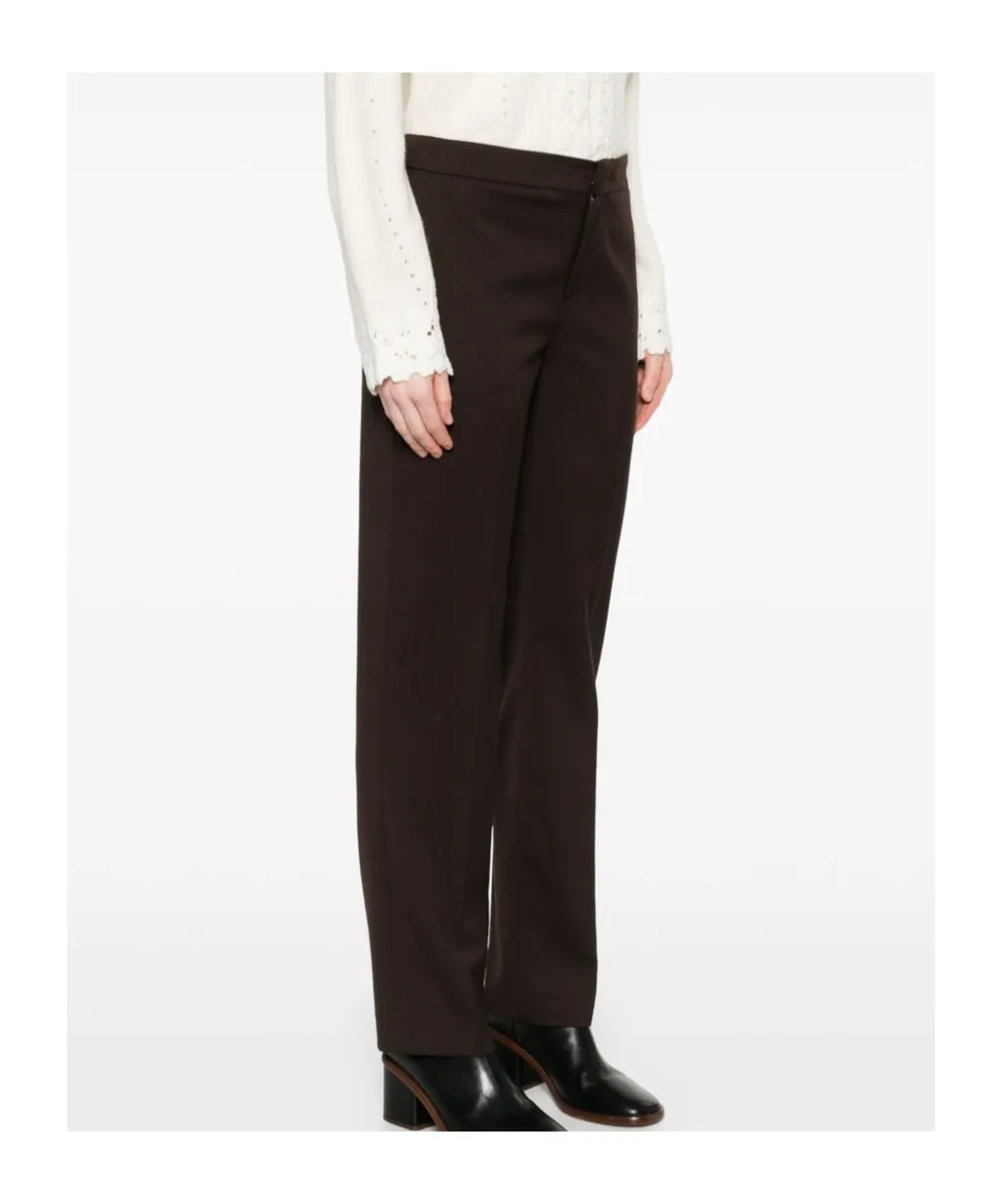 Straight-Leg Trousers