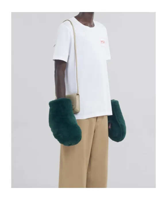 Marni Logo-Printed Crewneck T-Shirt