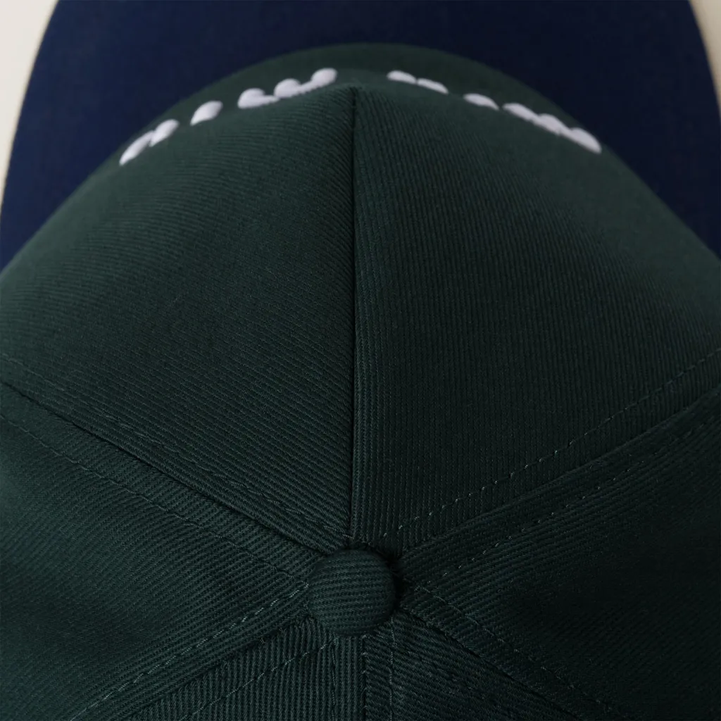 Miu Miu Drill Logo-Embroidered Baseball Cap
