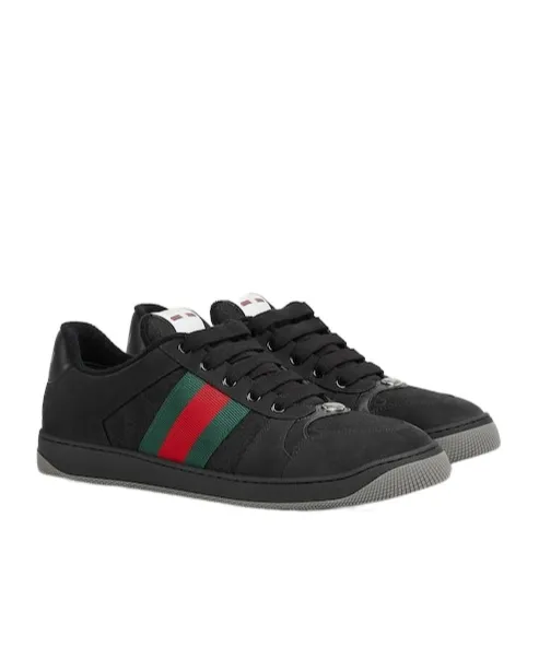 Gucci Gg Ripstop Lace-Up Sneakers
