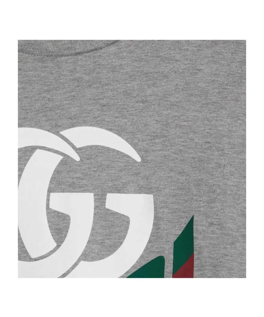 Gucci Logo Printed Crewneck T-Shirt