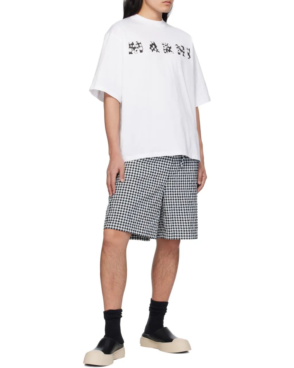 Marni Logo-Printed Crewneck T-Shirt