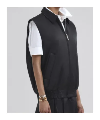 Marni Collared Zip-Up Vest