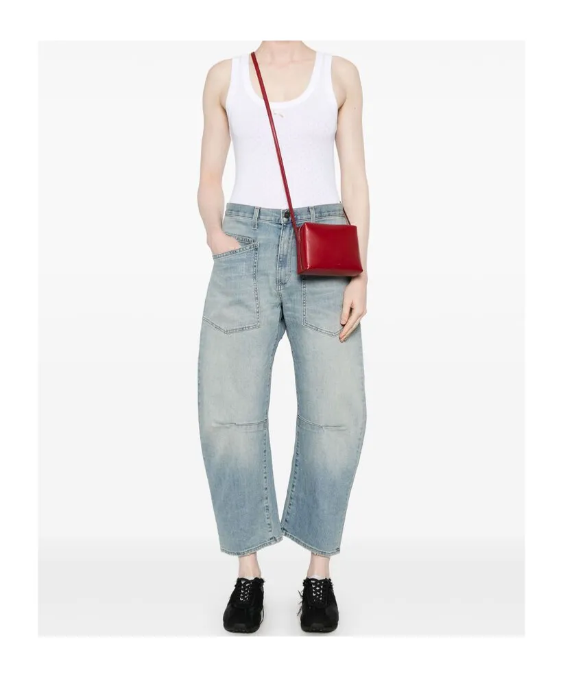Nili Lotan Shon Tapered Jeans