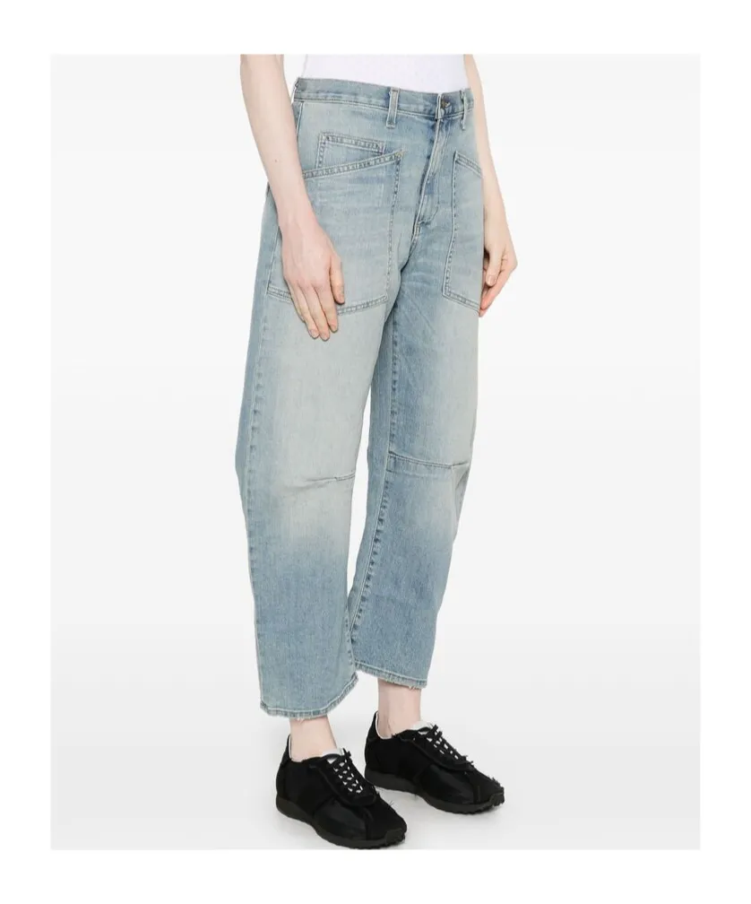 Nili Lotan Shon Tapered Jeans
