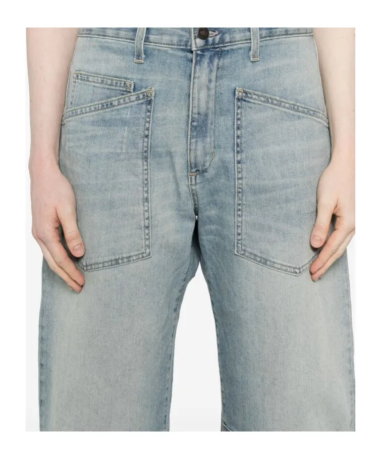 Nili Lotan Shon Tapered Jeans