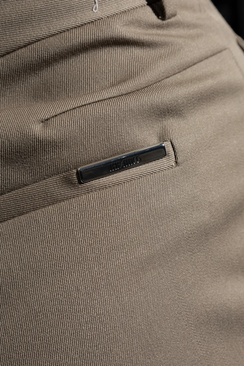 The Attico Wide Leg Long Pants