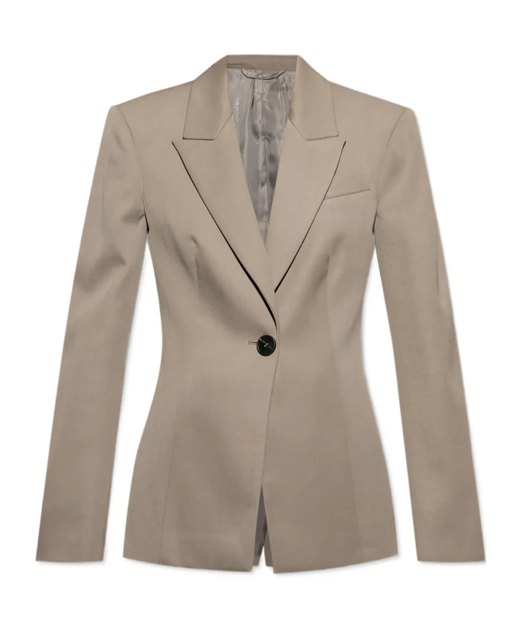 The Attico Single-Breasted Blazer
