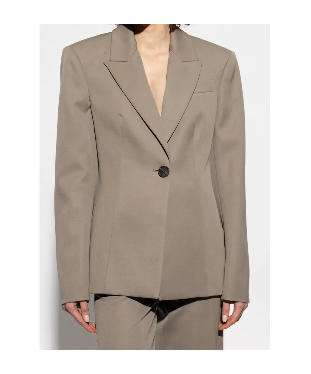 The Attico Single-Breasted Blazer