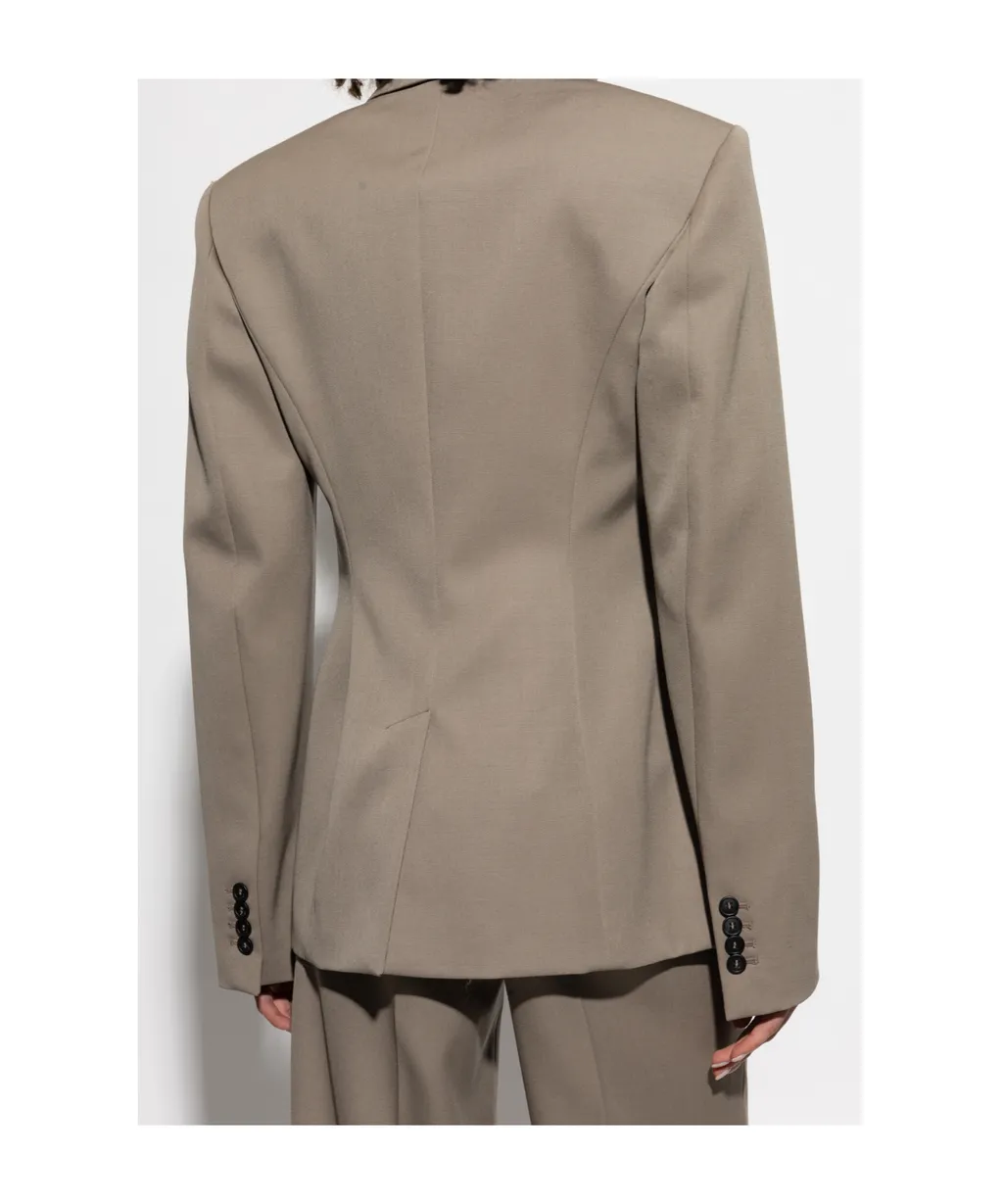 The Attico Single-Breasted Blazer